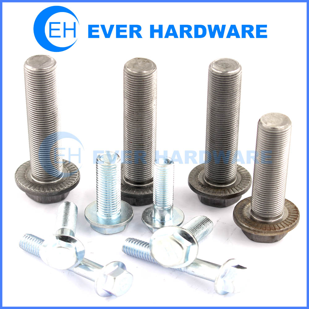 Screws and bolts fixing machine fasteners hex flange galvanizing