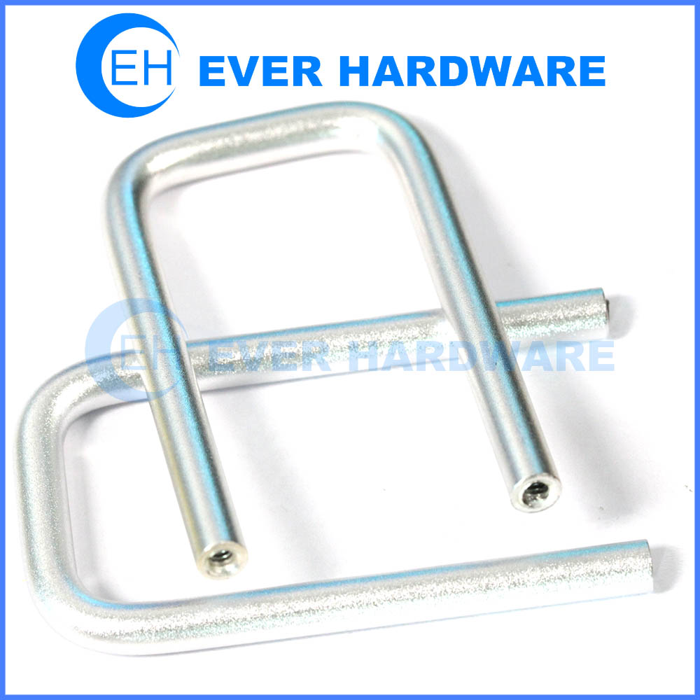 U bolt square non standard internal threaded anti sway aluminum fastener