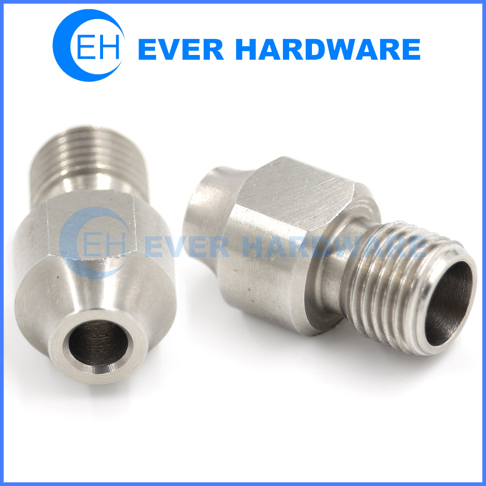 CNC Machine Products Precision Axial Parts External Thread Screws