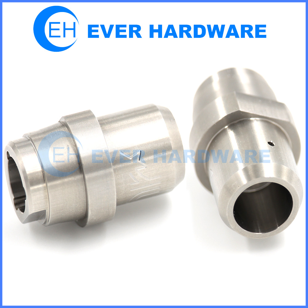 CNC Turning Parts Stainless Steel Machining Threaded Custom Services