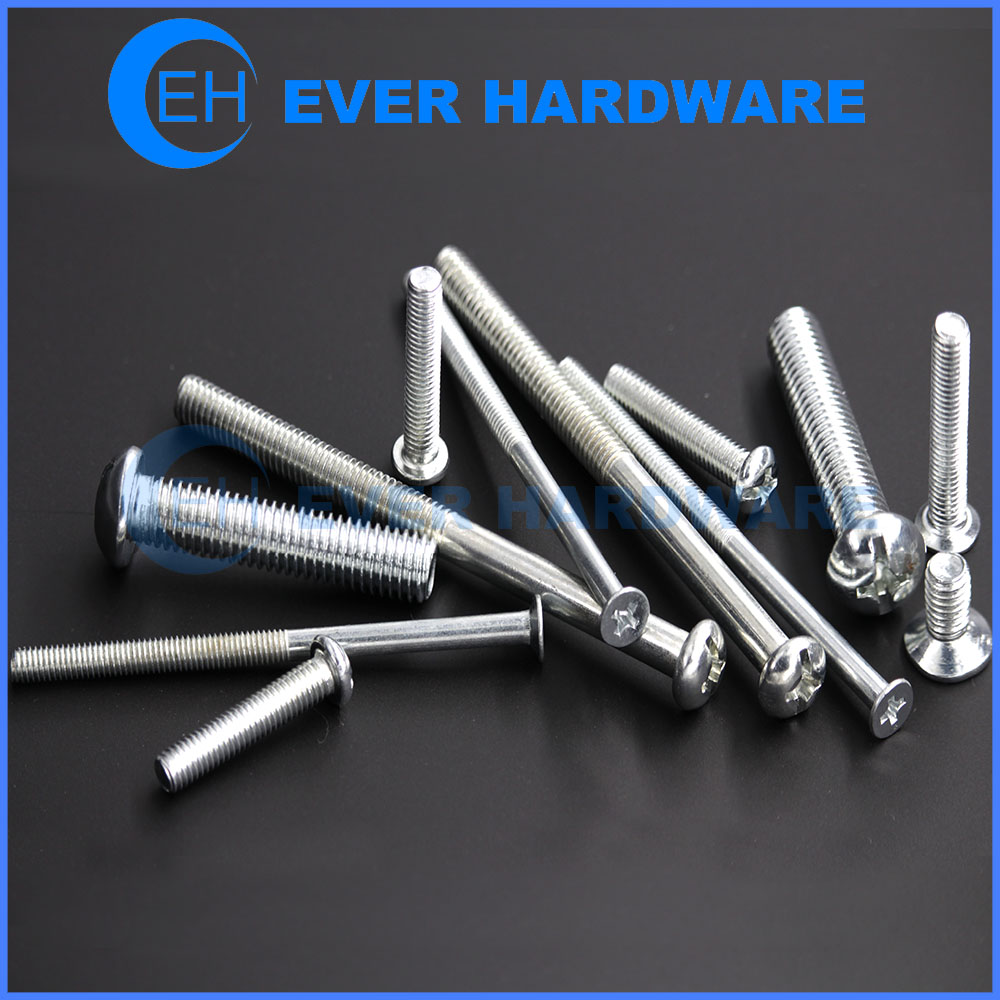 Fastener Machine Threaded Cold Forging Bolts Parts Former Thread Rolling SEMS Assembly Self Drilling Shank Slotting Custom Service Fasteners Hardware Supplier