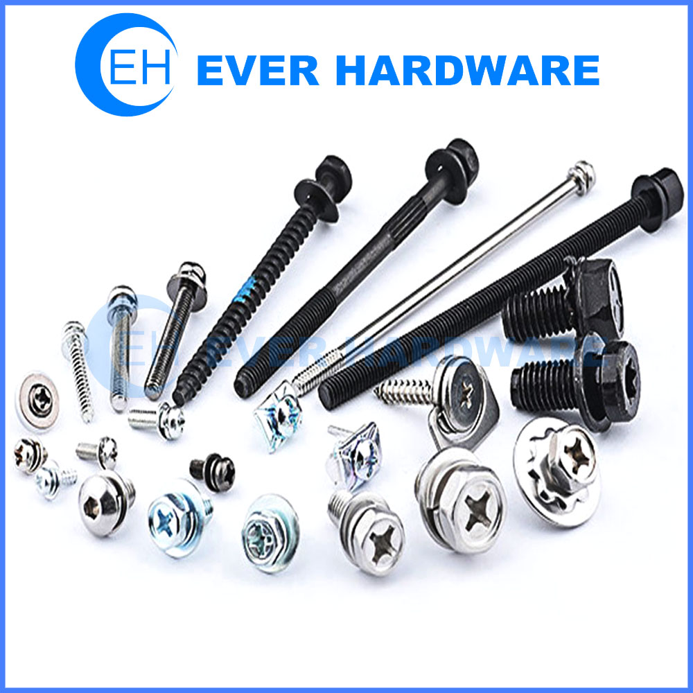 Bolts & Fasteners Custom Industrial Electronic Metal Components