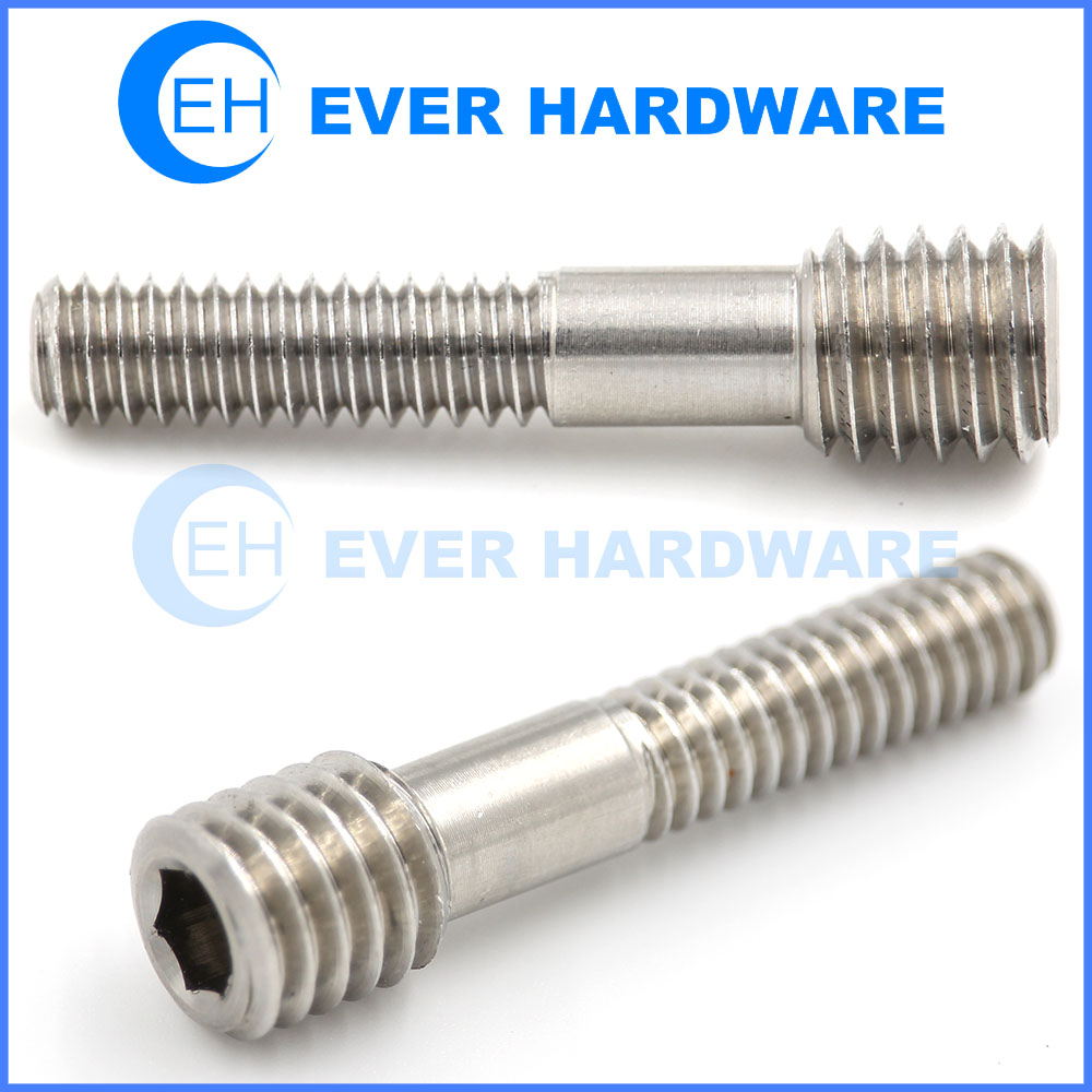 Double Ended Fasteners Machine Threaded Studs Hexagon Socket