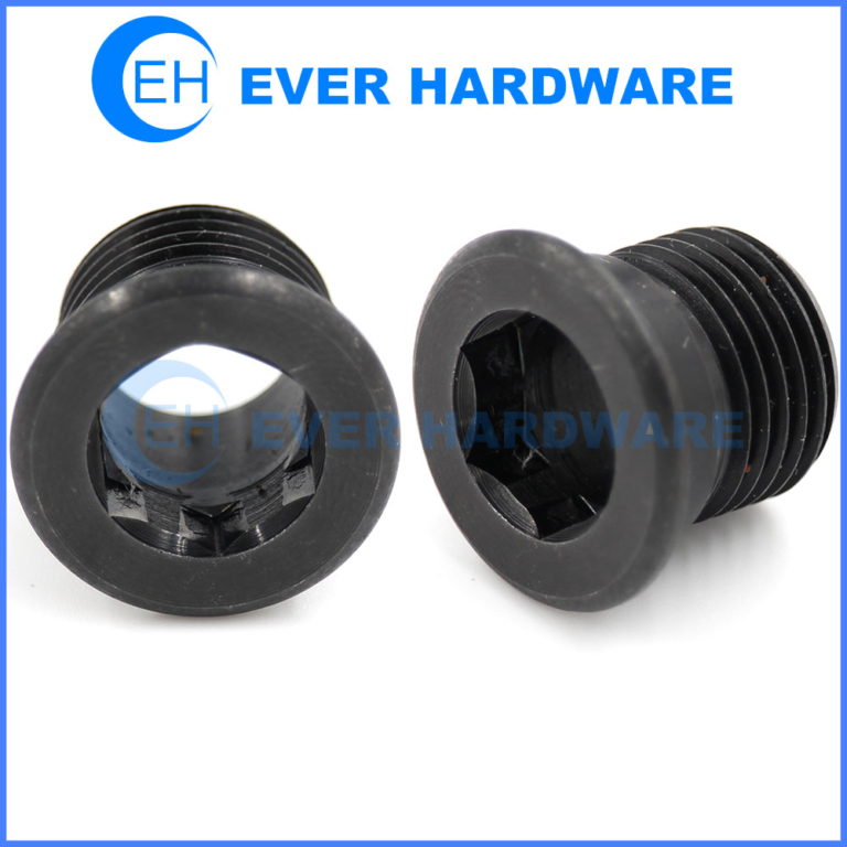 mountain bike wheel lock nut