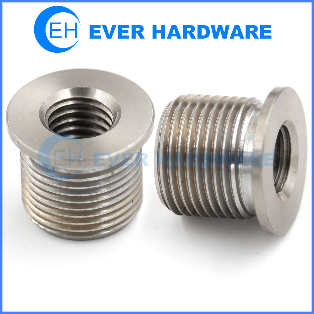 External Thread Nut Stainless Steel Pipe Fitting Lock Nuts Manufacturer