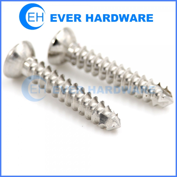 Locking Screws Metal Mechanical Internal Fixation Cortex Plates