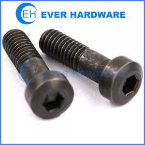 M8 Screw Hex Socket Black Galvanizing Grade 12.9 High Strength