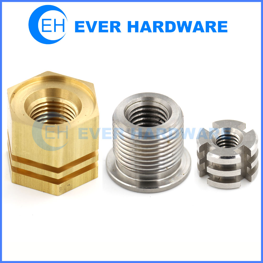 Precise Fastenings Stainless Steel Brass Internal Threading Insert