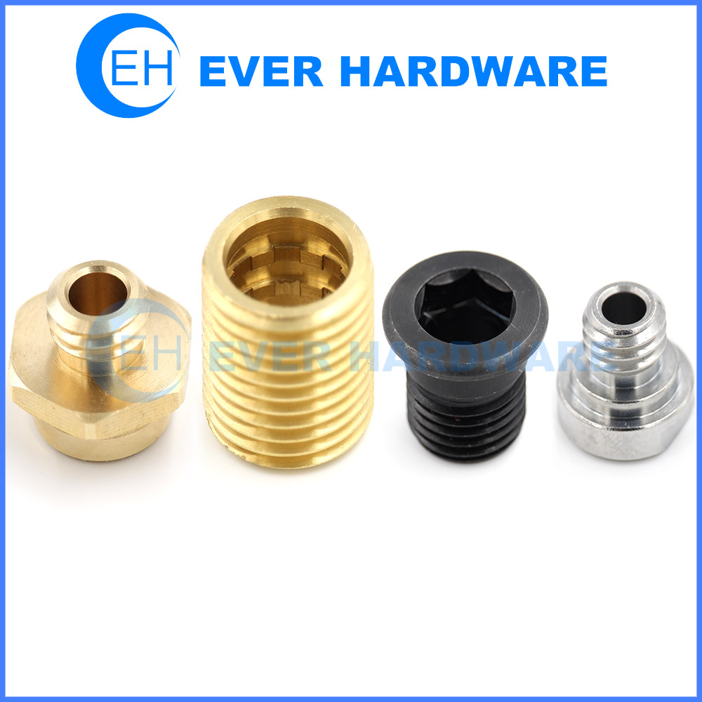 Screw Nut Injection Molding Hardware Machined Brass Round Spacer