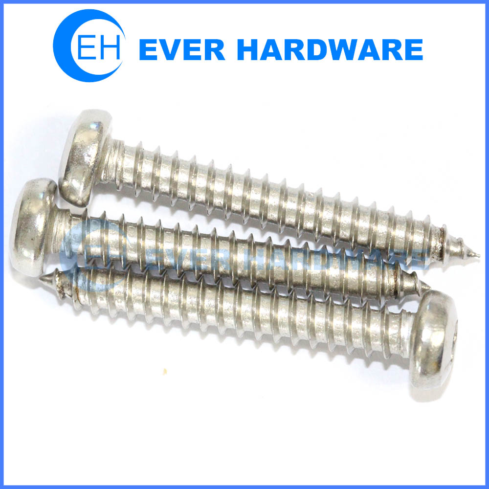 Screw Wood Solid Stainless Steel 304 Pan Head Self Tapping Supplier