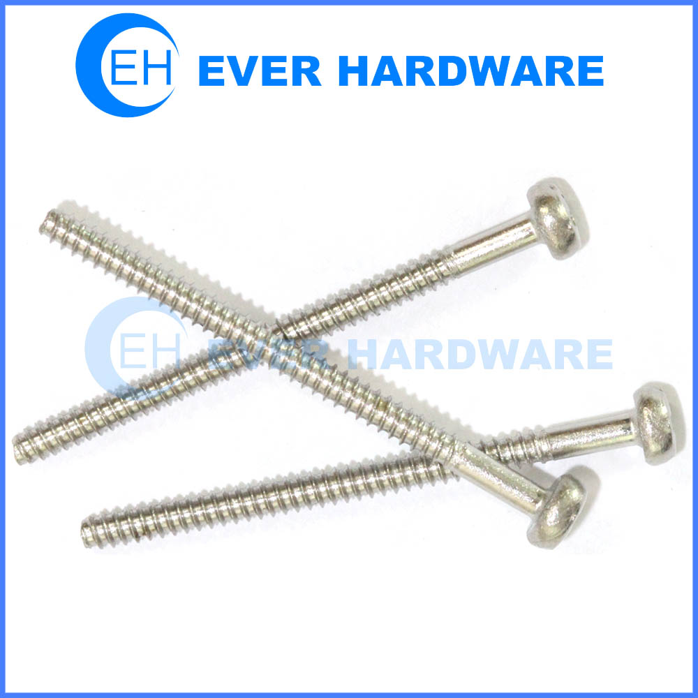 Space Threaded Screw Pan Cross Recessed Stainless Steel Long Tapping
