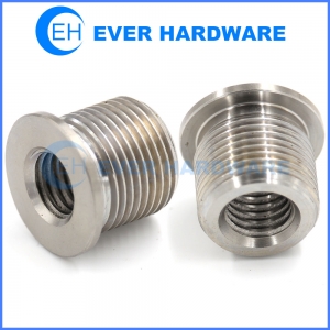 Threaded Bushing Stainless Steel Round Head Forged Pipe Fittings