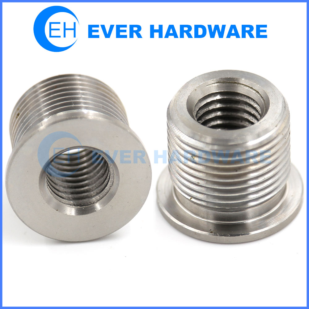 Threaded Inserts Locking Metal Turbo Fitment Stripped Double Threads