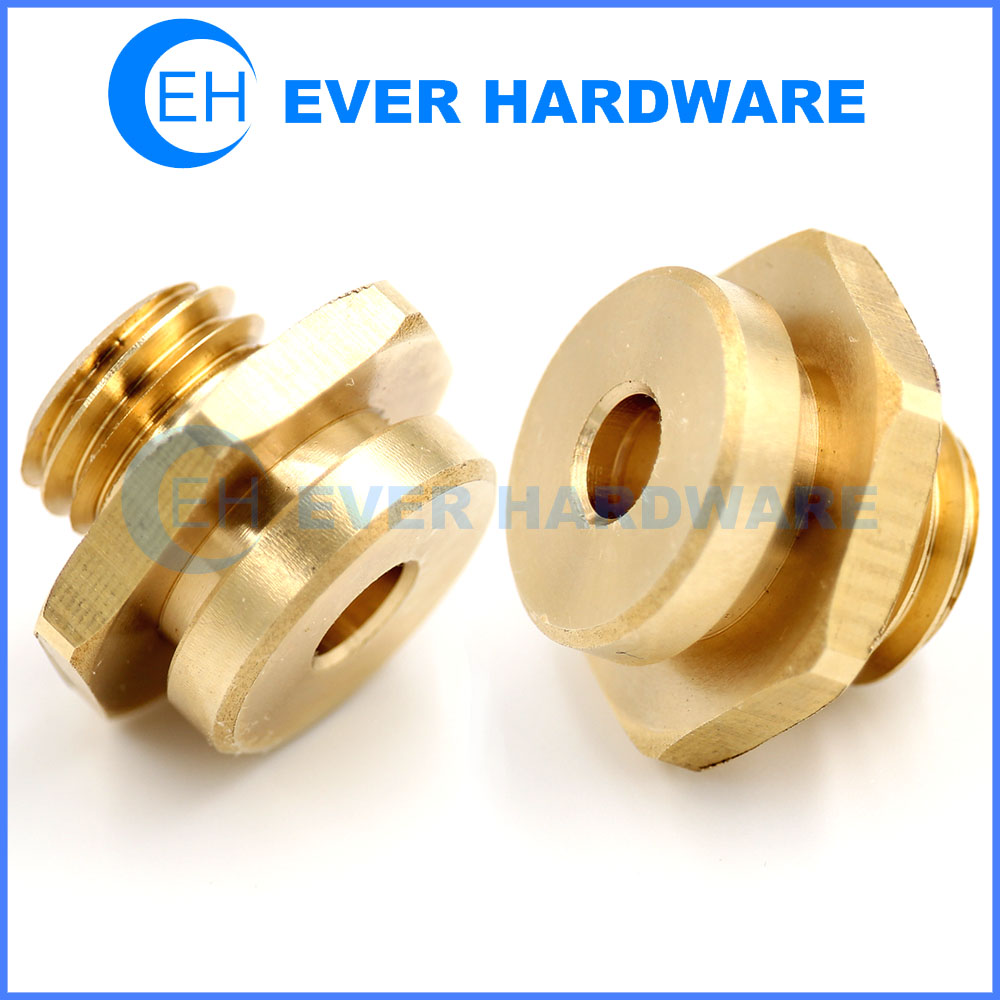 Brass Hex Bolts Custom Connector Injection Molding Terminal Screws 