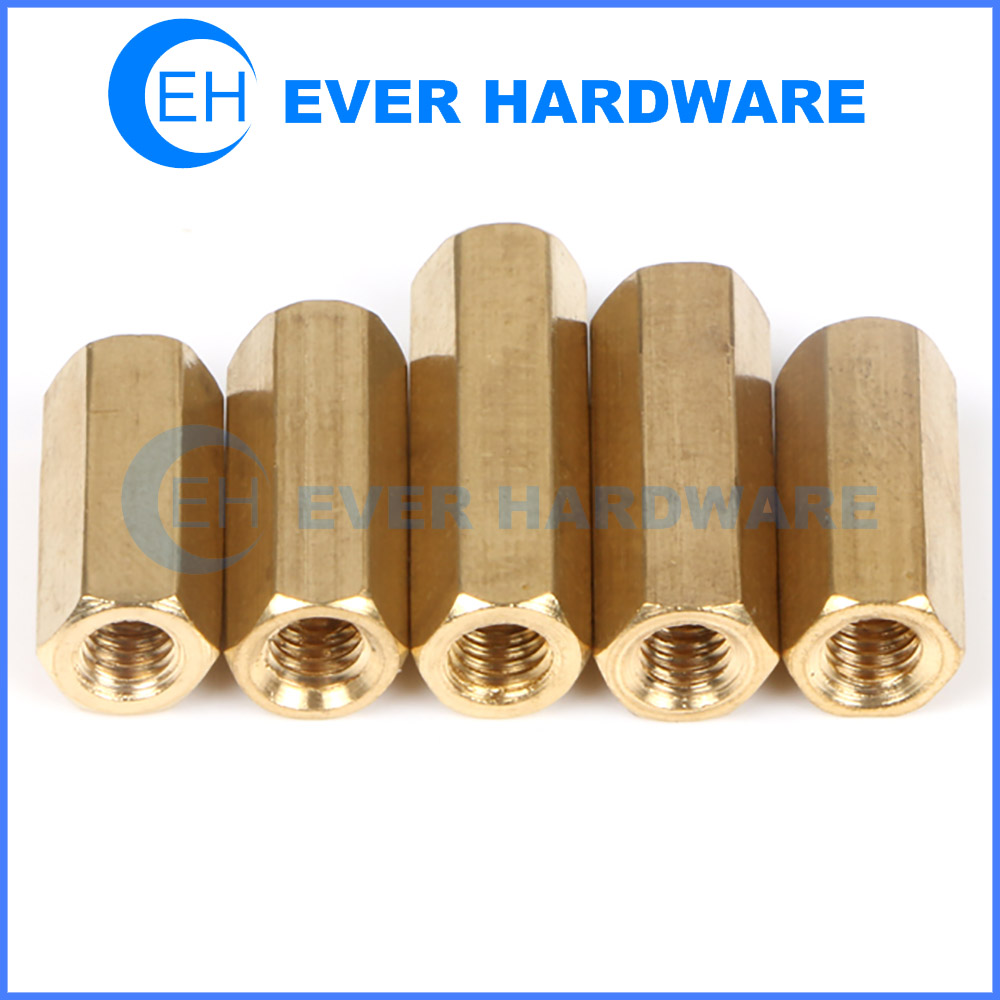 Hardware Standoffs Standard Metric Hex Rod Coupling Nuts Threaded