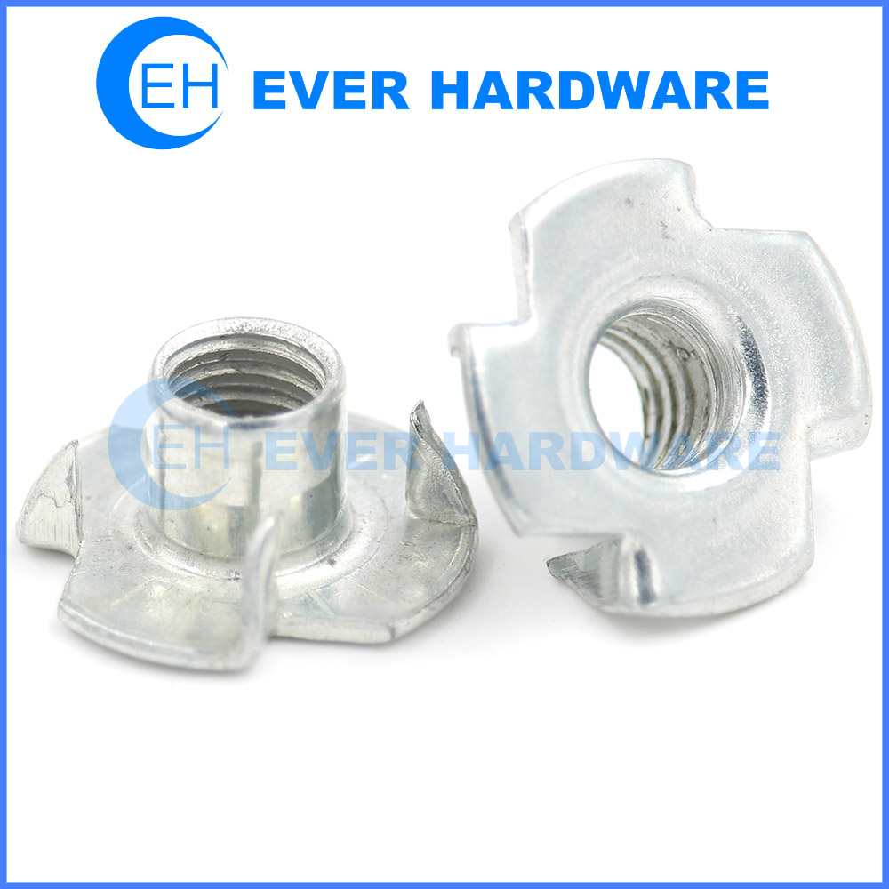 Pronged T Nuts Escape Climbing JNP Type Industrial Tee Nut Manufacture