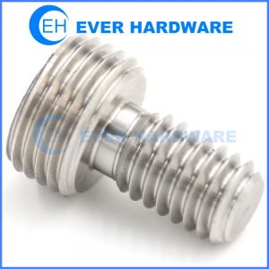 Screw Shaft Precision Double Ended Thread Axial Fasteners Machining