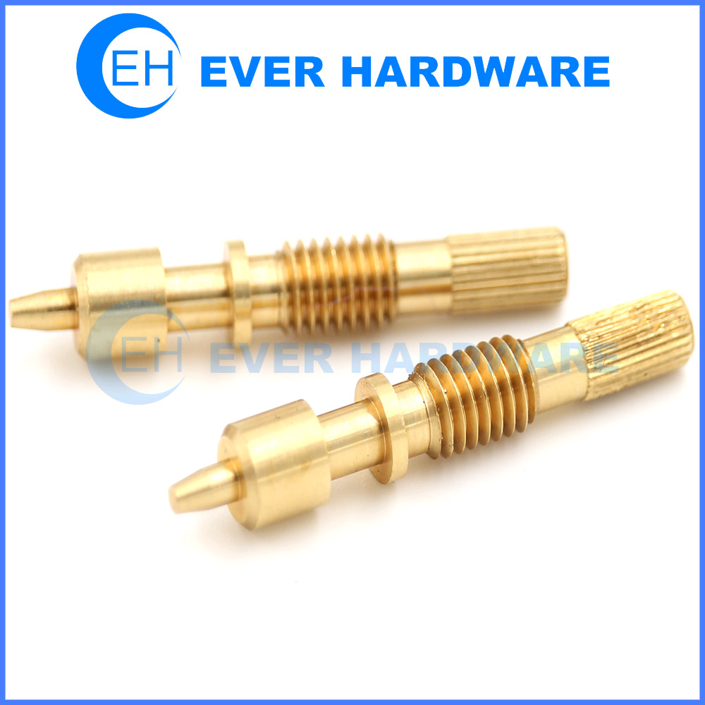 Solid Brass Screws Browne Threaded Studs Custom Precision Fasteners