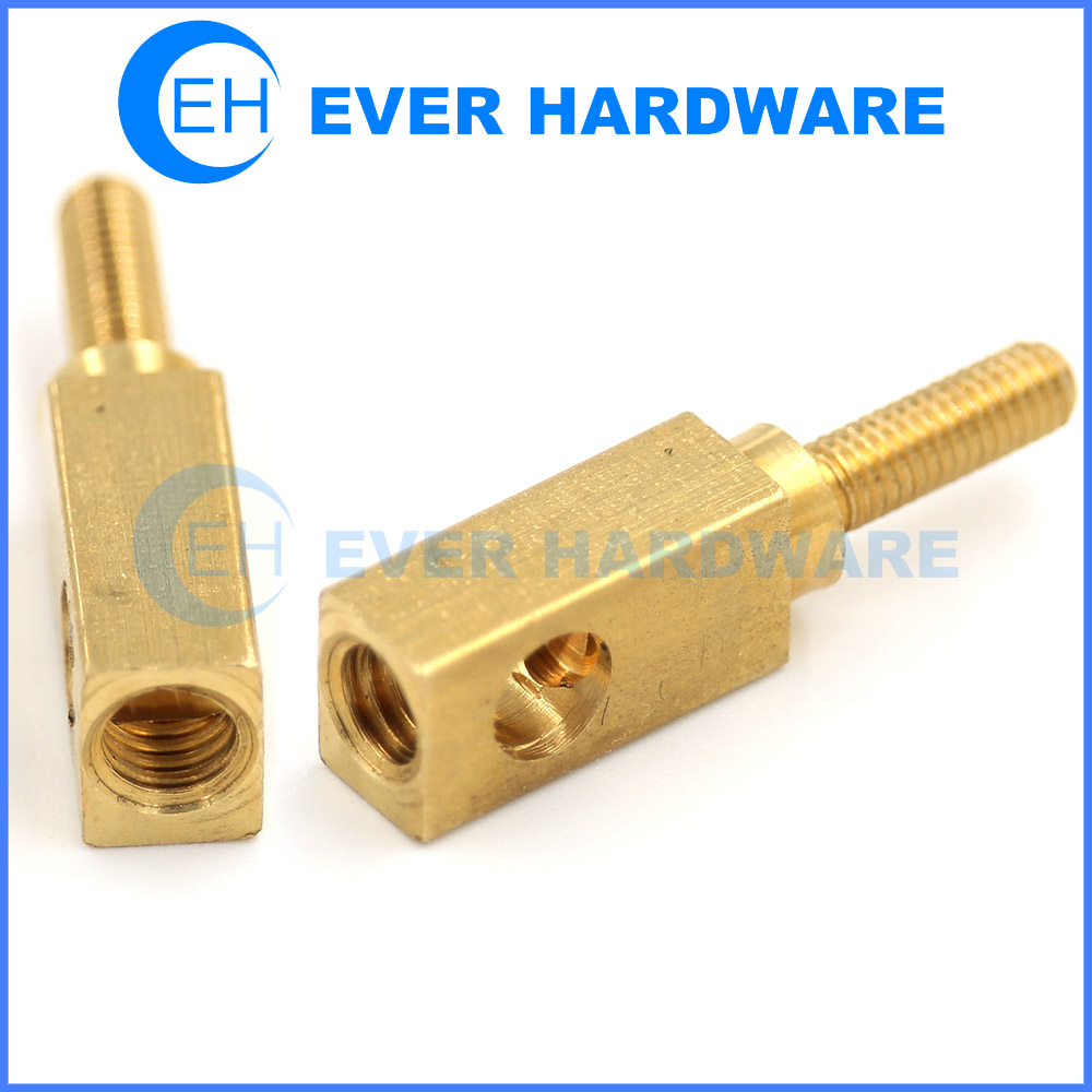 Square Standoffs Male Female Hardware Brass Fasteners Pillar Support