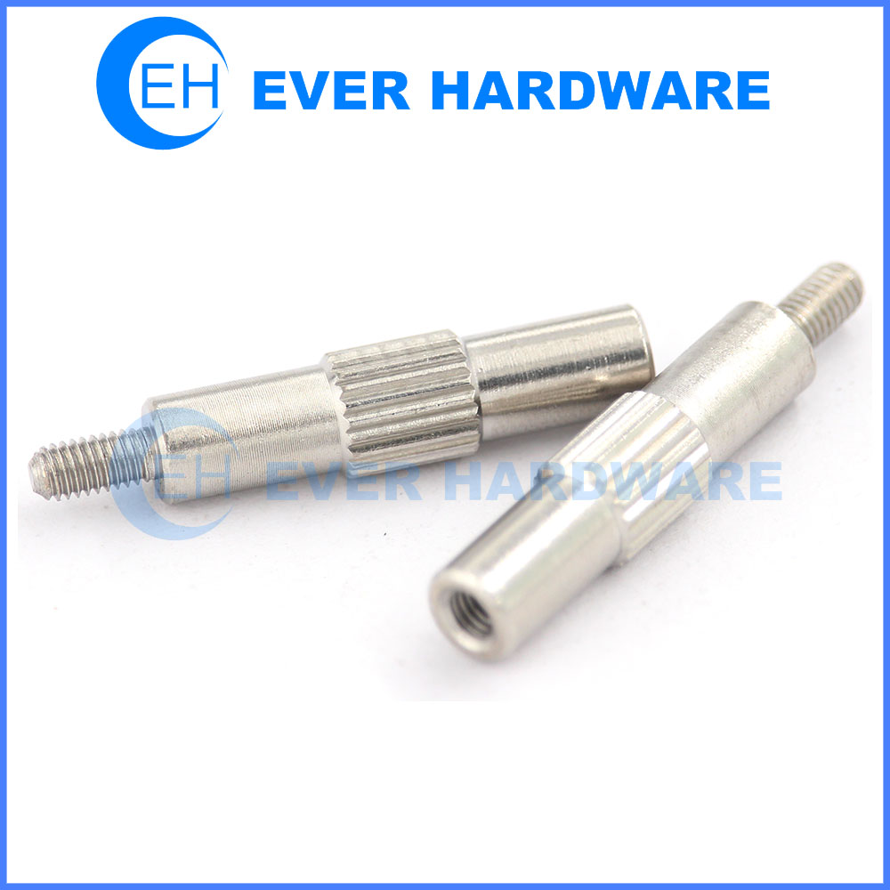 2pcs M8 66 Zinc Plated Carbon Steel Long Rod Nut Hex Hexagonal Sleeve Nut Standoff Threaded Fasteners for Fiting Bolts 