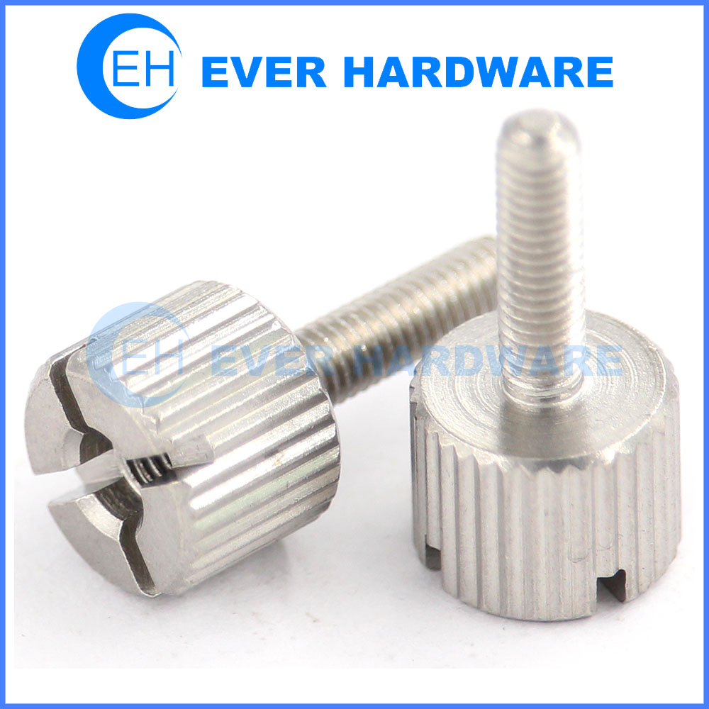 Bolt Standoff Stainless Steel Round Knurling Spacer Custom Nut Fastener