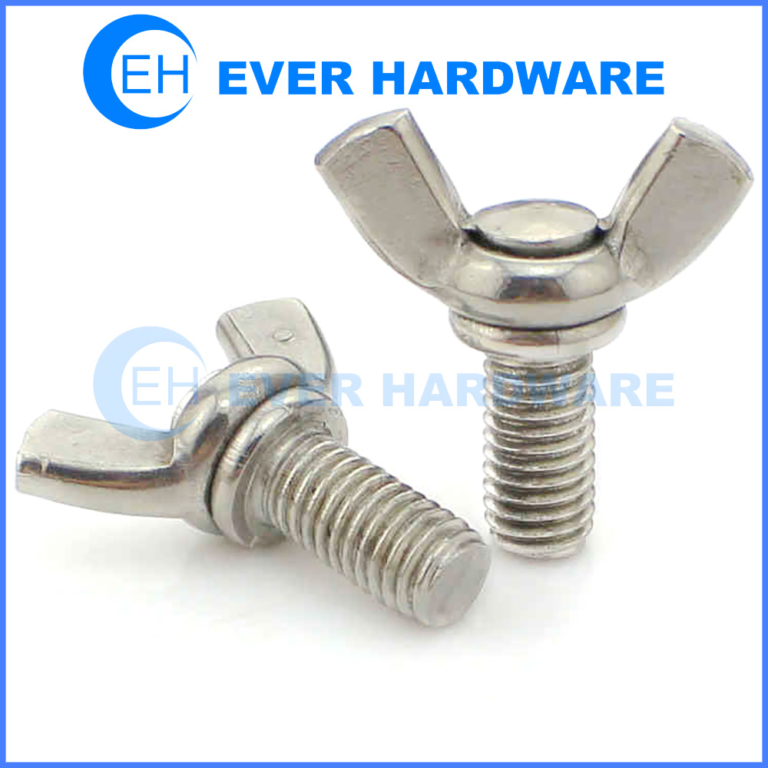 Wing Bolt Butterfly Screws Stainless Steel Wingbolt Thumb Tornillos