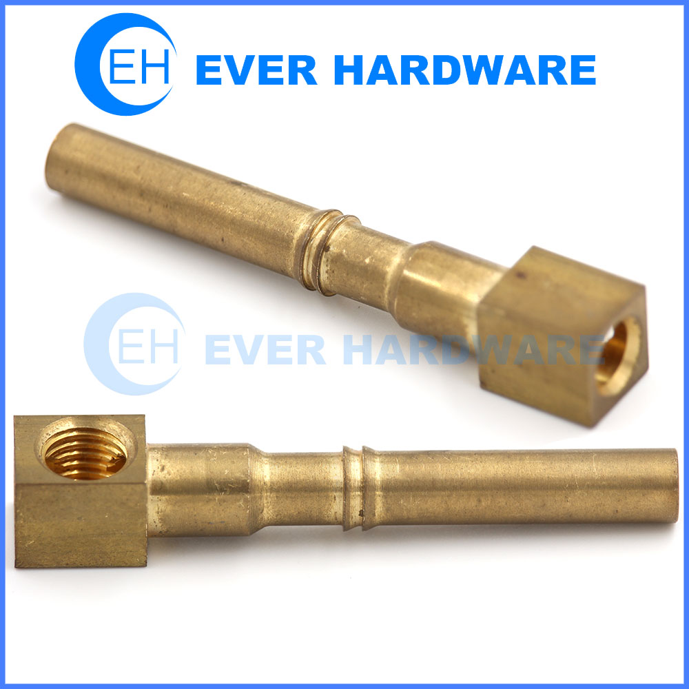 Bronze Bolts Custom Internal Threaded Square Head Electrical Parts