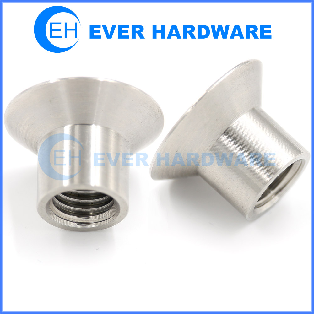 M4 Sleeve Nut Flat Countersunk Head Barrel Nuts Stainless Fasteners