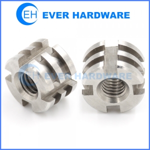 Slotted Lock Nut Tooth Round Stainless Steel Shaft Bearing Ring Nuts