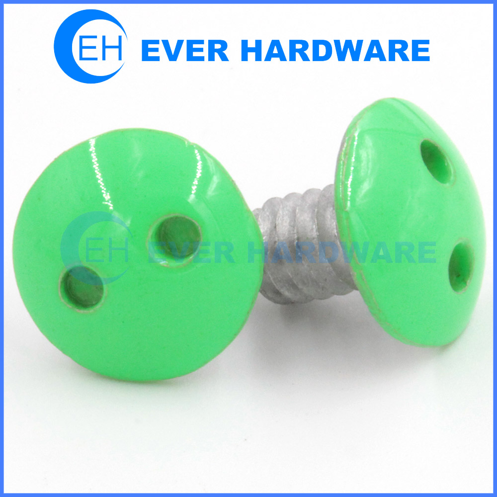 Painted Machine Screws Flat Shoulder Torx Head Colored Coated Fasteners Special Custom Powder Matte Galvanized Star Recessed Stepped Bolts Manufacturer