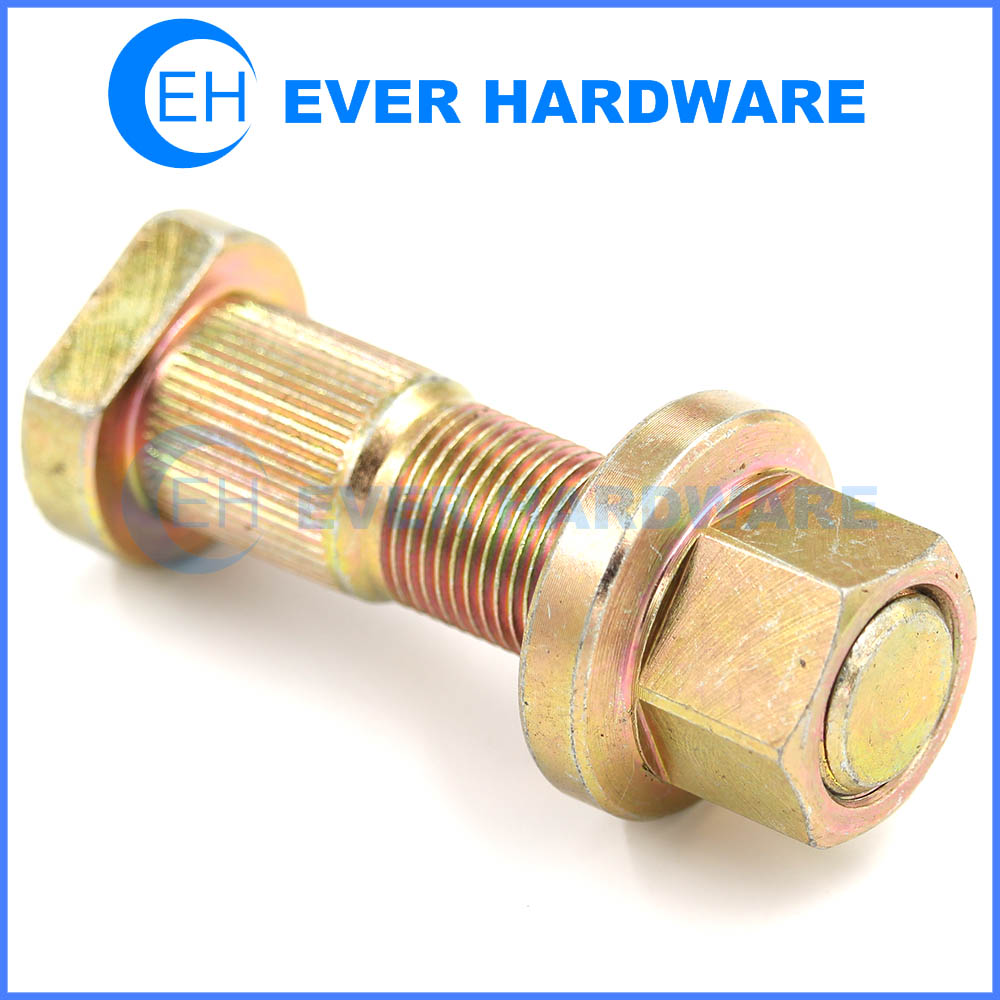 Machine Screws And Nuts Zinc Plated Self Lifting Vehicle Fasteners