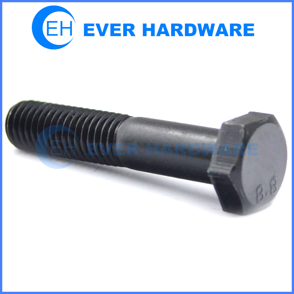 Mechanical Screw Hexagonal Black Oxide Grade 8.8 Metric Hardware