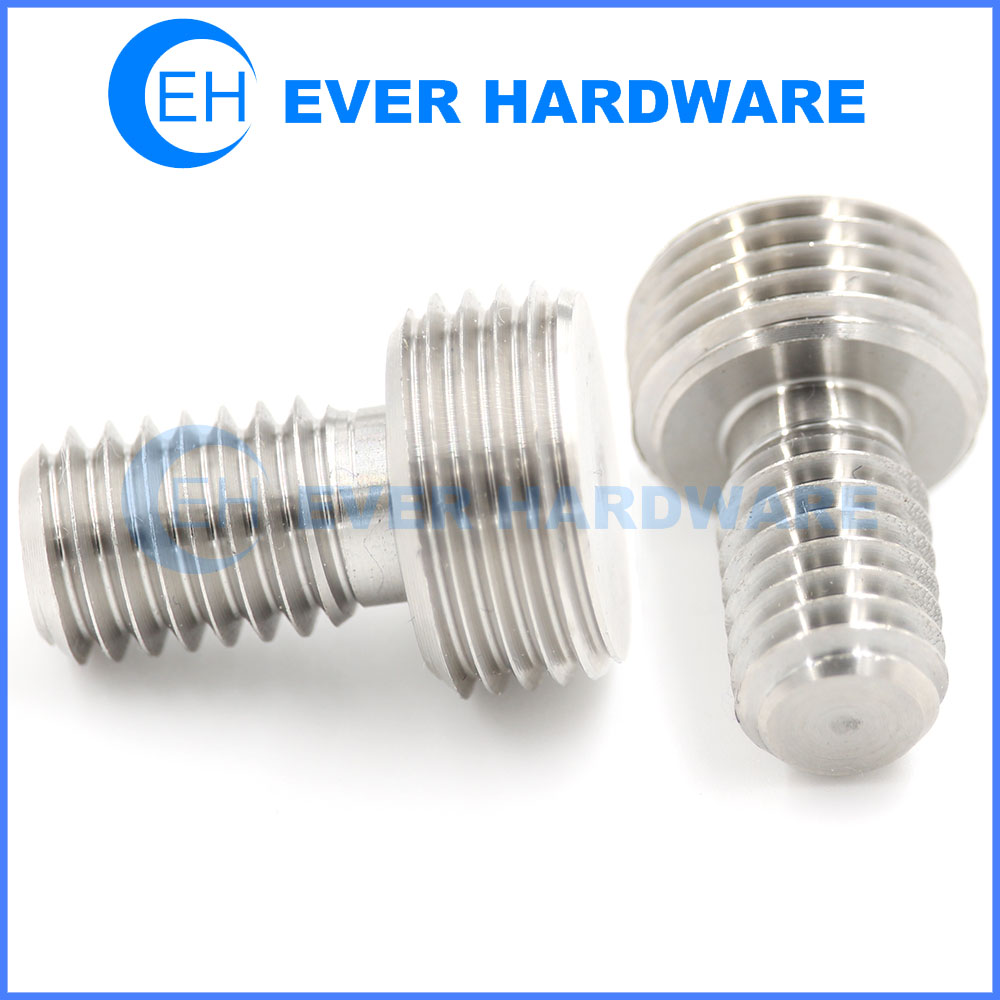Specialty Bolts And Fasteners Precision Custom Male Double Thread Bolt