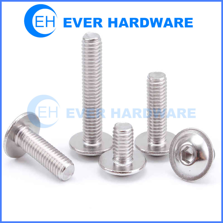 Machine Screw Bolt Round Washer Hex Socket Head SS304 Allen