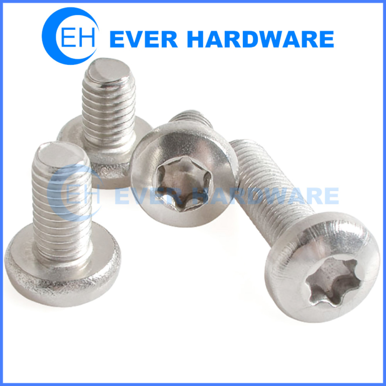 Metric Pan Head Torx Machine Screws Stainless Steel A2 Six Lobe 18 8 