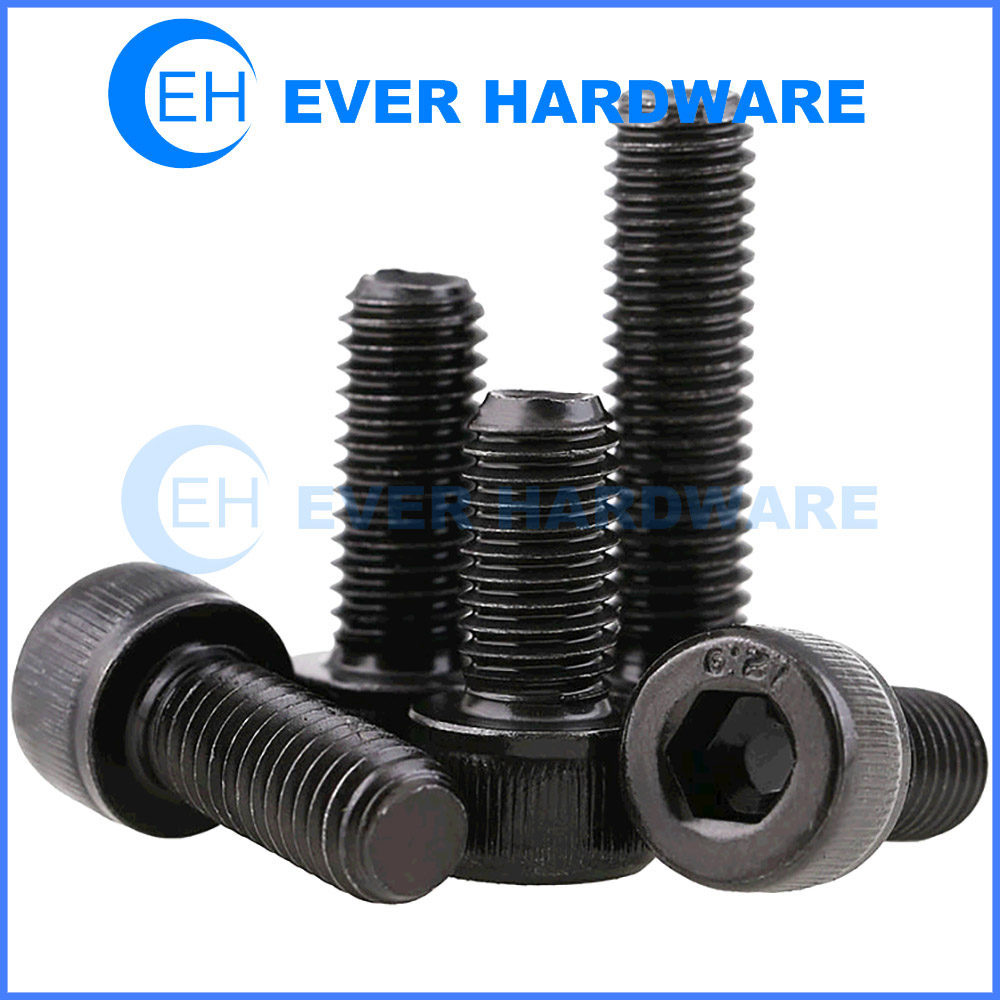 SHCS Screw M5 M6 M8 M10 M12 Hex Socket Grade 12.9 Cup Bolt Knurl