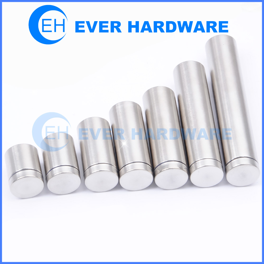 Wall Mount Standoffs Sign Supports Acrylic Panels Signage Nail Hardware