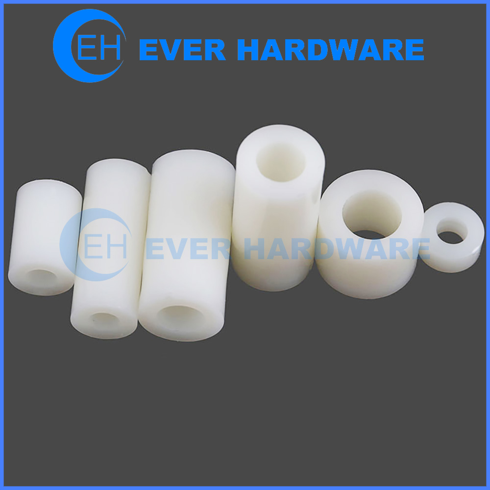Spacers For Screws Nylon Natural Not Threaded Retaining Finder Mount
