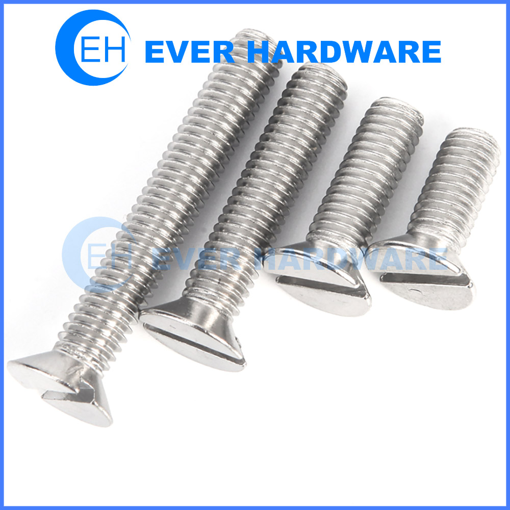 Details about  / M2 X 25 Slotted Countersunk Machine Screws A2 stainless DIN 963-10 pk