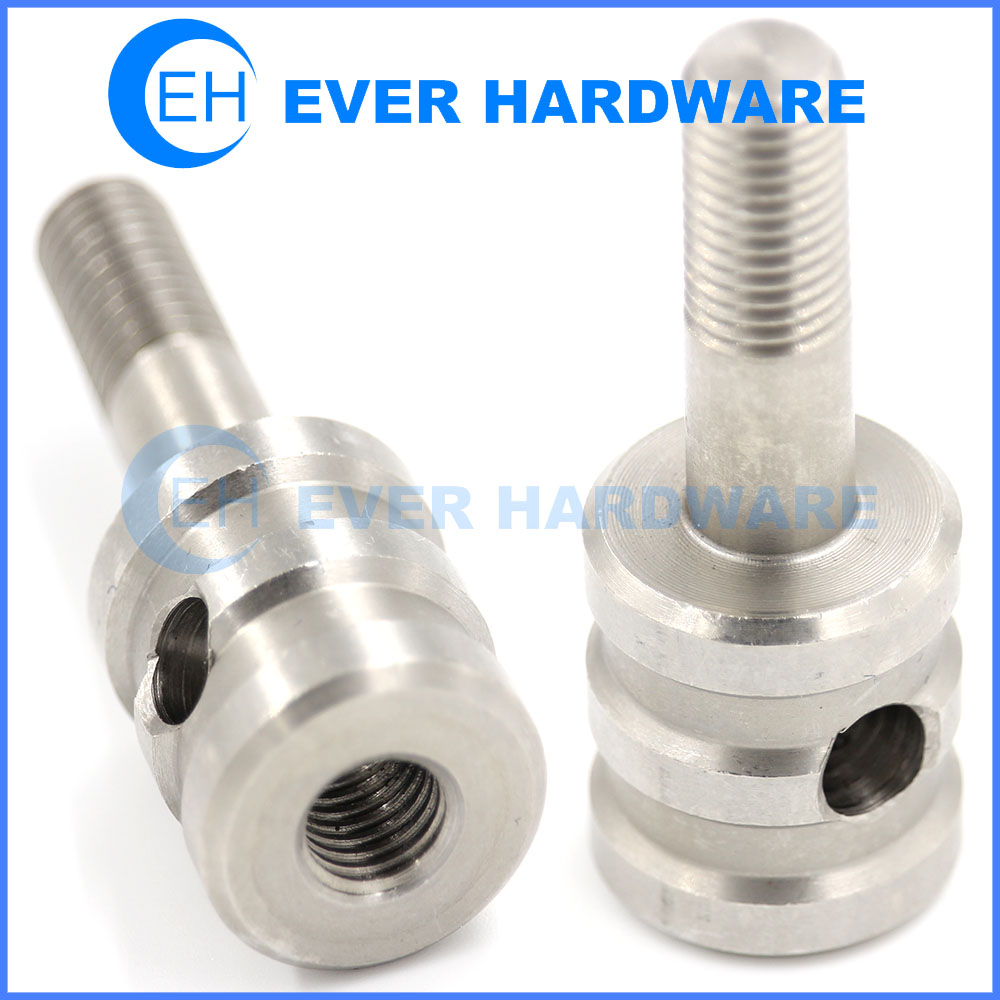CNC Cabinet Components Quality Precision Machining Services Milling Turning Drilling Threading Custom Metallurgy Products Metal Axis Parts Round Cylinderical Fasteners Manufacturer Supplier