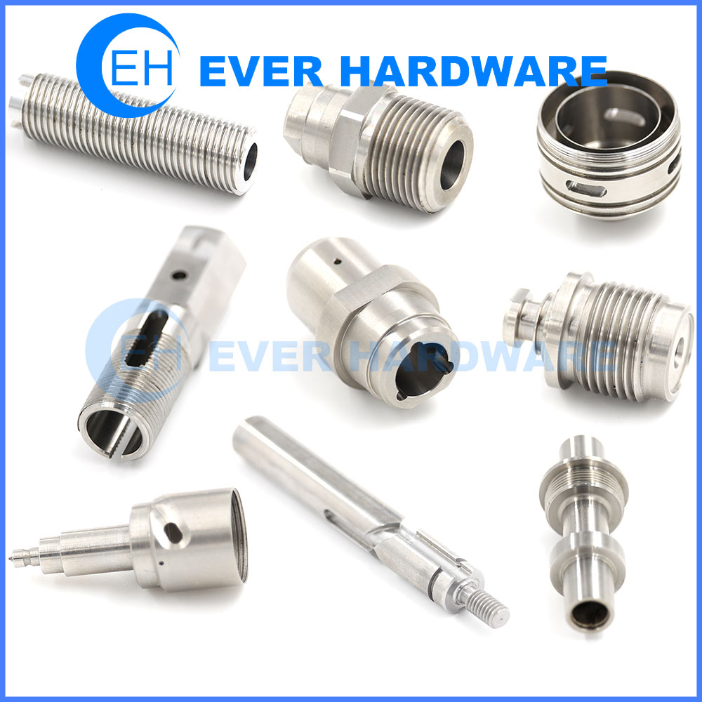 Stainless Machining Custom Components Quick Turn Prototype Products Aluminum Plastic Steel Brass Tooling Milling Wire Cutting Drilling Services Provider