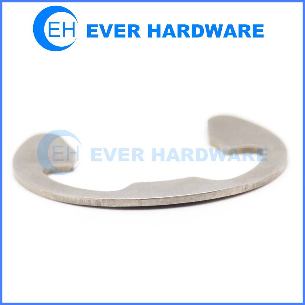Customized E Type Retaining Ring Spring Steel Type E Split Retaining Ring Washers DIN6799
