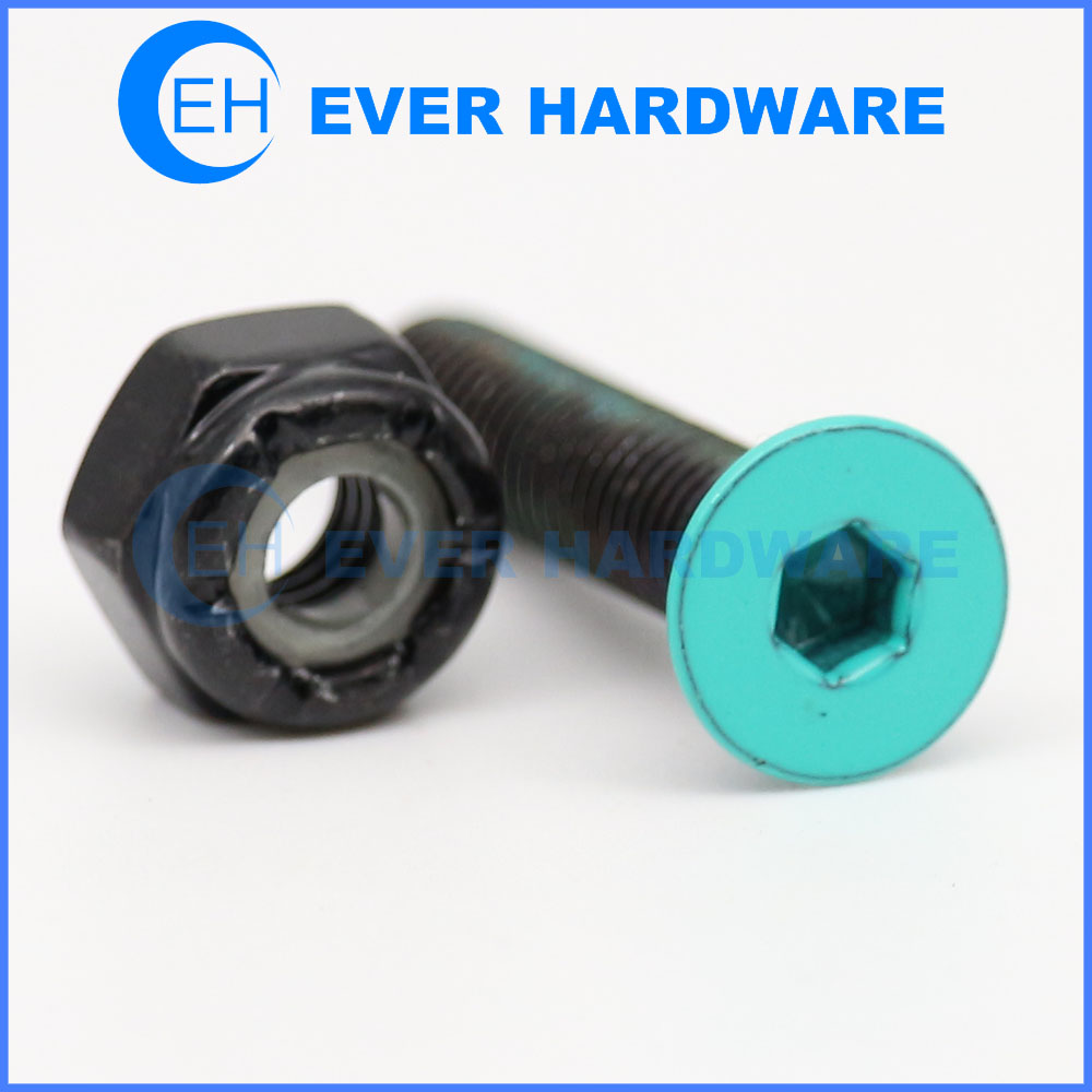 Loaded Button Head Hardware 1.25\" - CalStreets BoarderLabs
