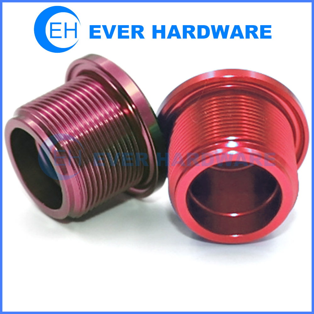 Medical Machining Precision Devices Aluminum Aerospace Parts Lightweight Titanium Spares Turning Threaded Components Customized Metal Components