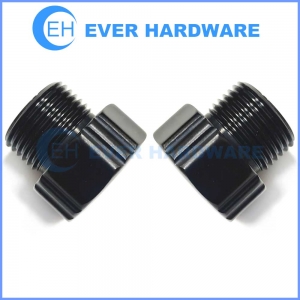 Fine Thread Machine Screws Custom-Made Aluminum Hard Black Anodizing Slot Specialty UNF Standard Bolts Round Head Handle Drive Fasteners Manufacturer