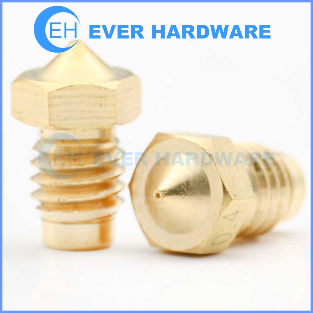 M5 Brass Machine Screws Special-Made Custom Bolts Solid Hex Head Tip Point Thumb Specialty Hardware External Threaded According to Drawing Supplier