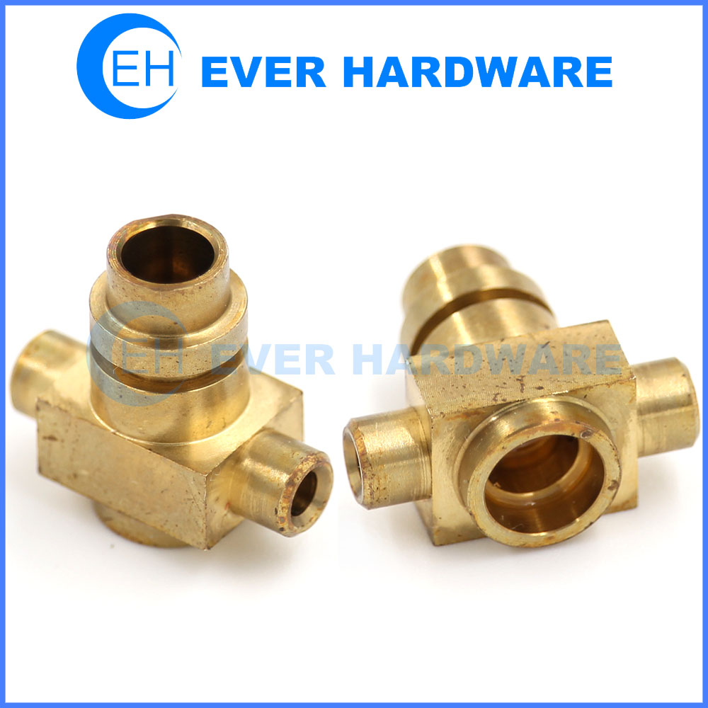 Brass CNC Machining Turning Parts Factory OEM Metal Lathe Manufacturing Drawing Components Supplier Precision Accessory Hardware Machinery