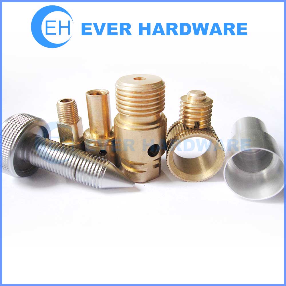 CNC Metal Products Precision Parts Aluminum Brass Stainless Steel Engineering Works Machined Components Cylindrical Hardware Mechanical Products